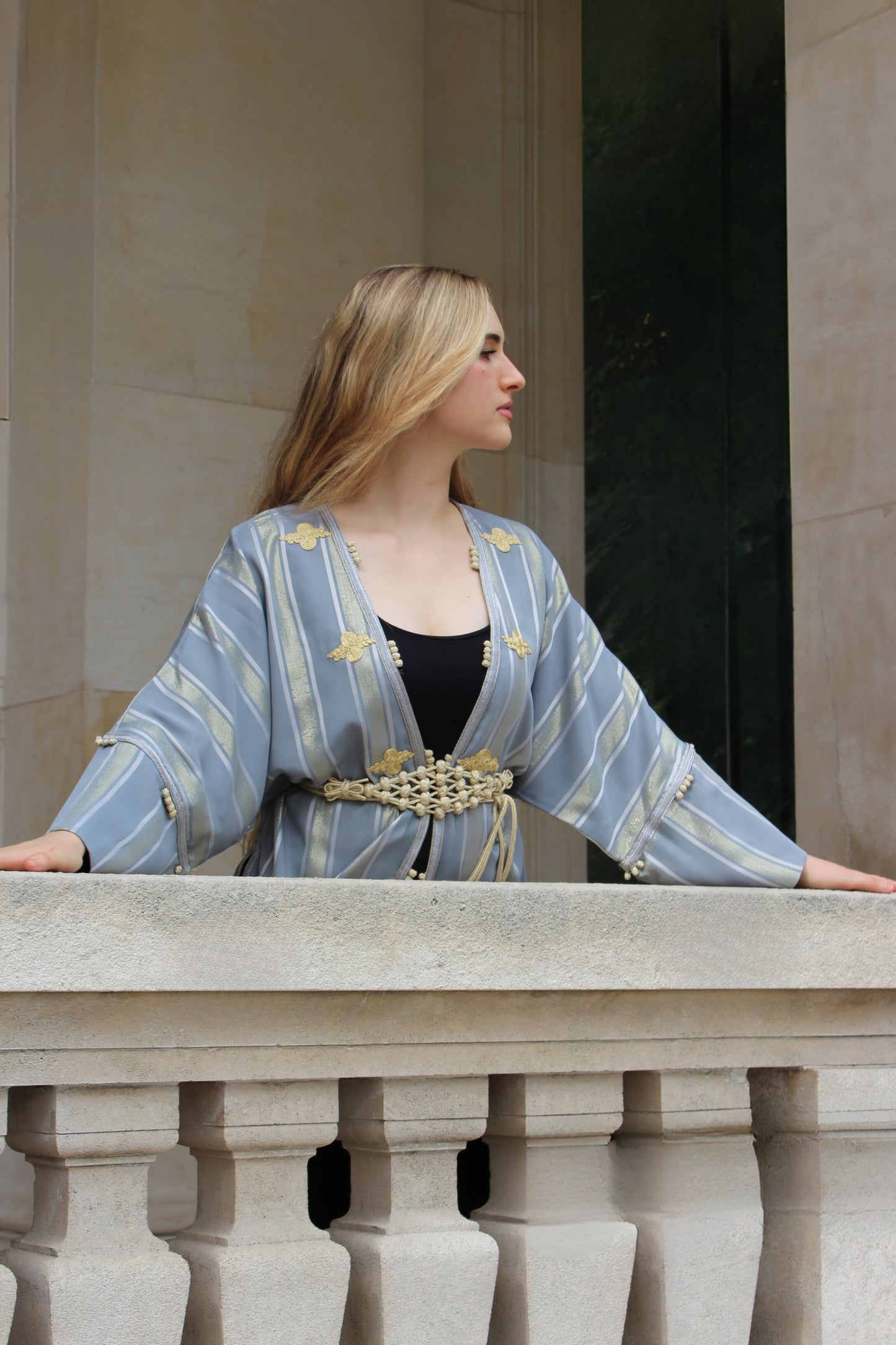 KIMONO BLUE-JAWHARATI