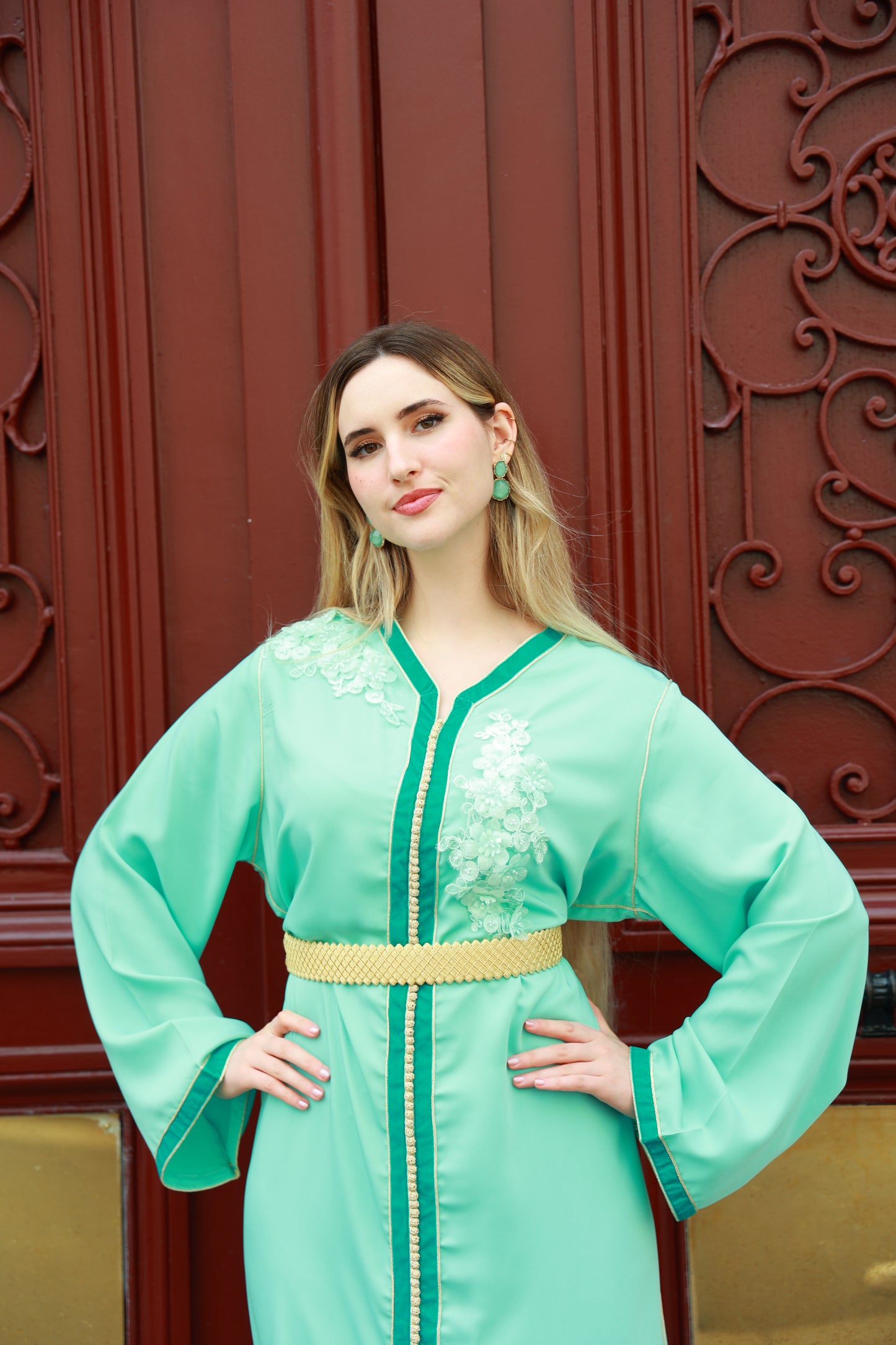 EMERALD CAFTAN